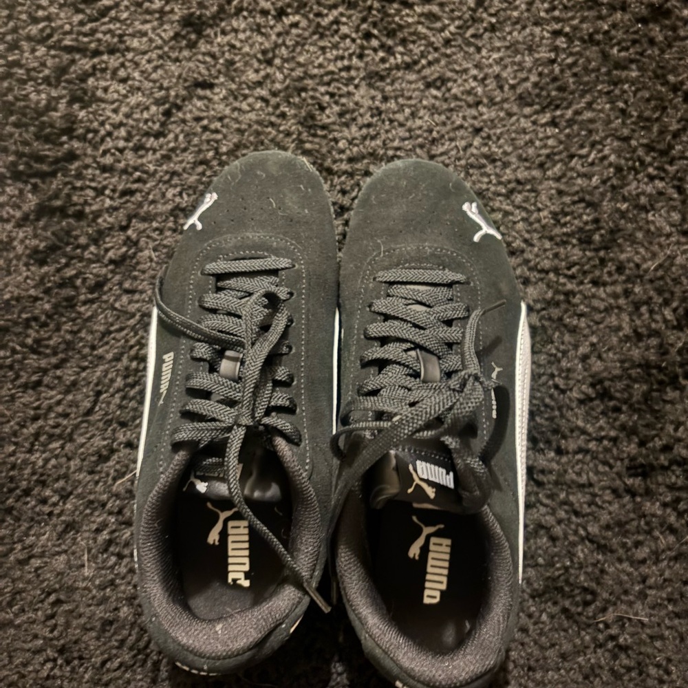 Puma Classic Black and White Sneakers